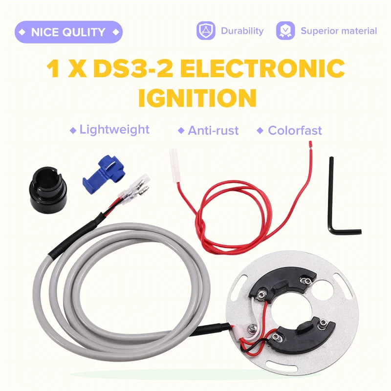 Sistema de ignição eletrônica DS3-2 de alta eficiência para Suzuki GS550 GS750 GS850 (1977-1983)