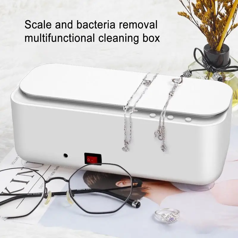 Ultrasonic Eyeglass Machine 45KHz Eyewear Makeup Brush Vibration Washing Device Professional Ultrasonic Cleaner Machine For