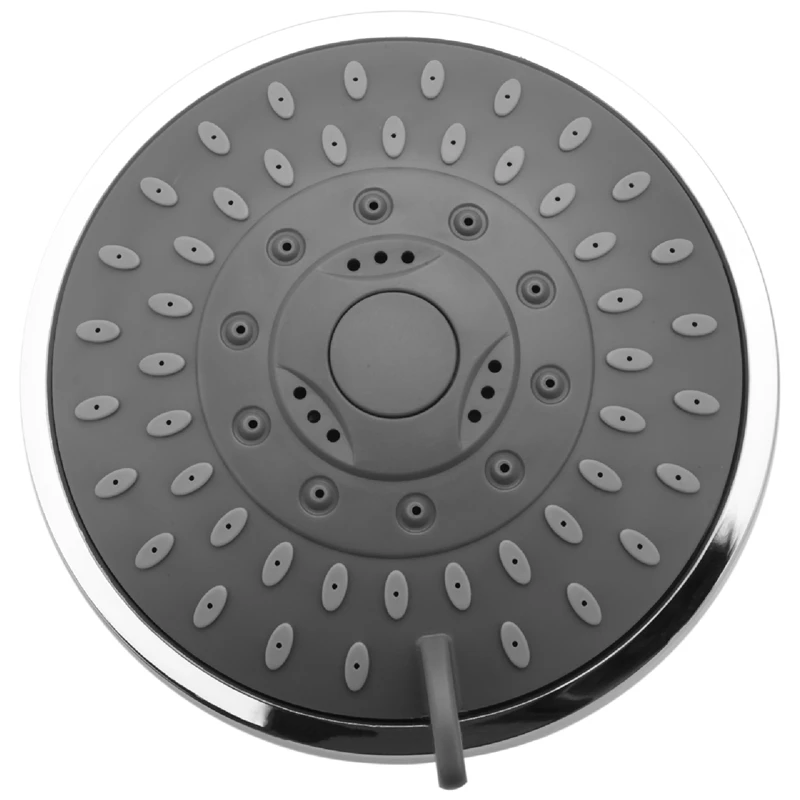 高圧固定シャワーヘッド,大流量シャワー,5つのスプレー設定,調整可能なバスルーム,4インチ