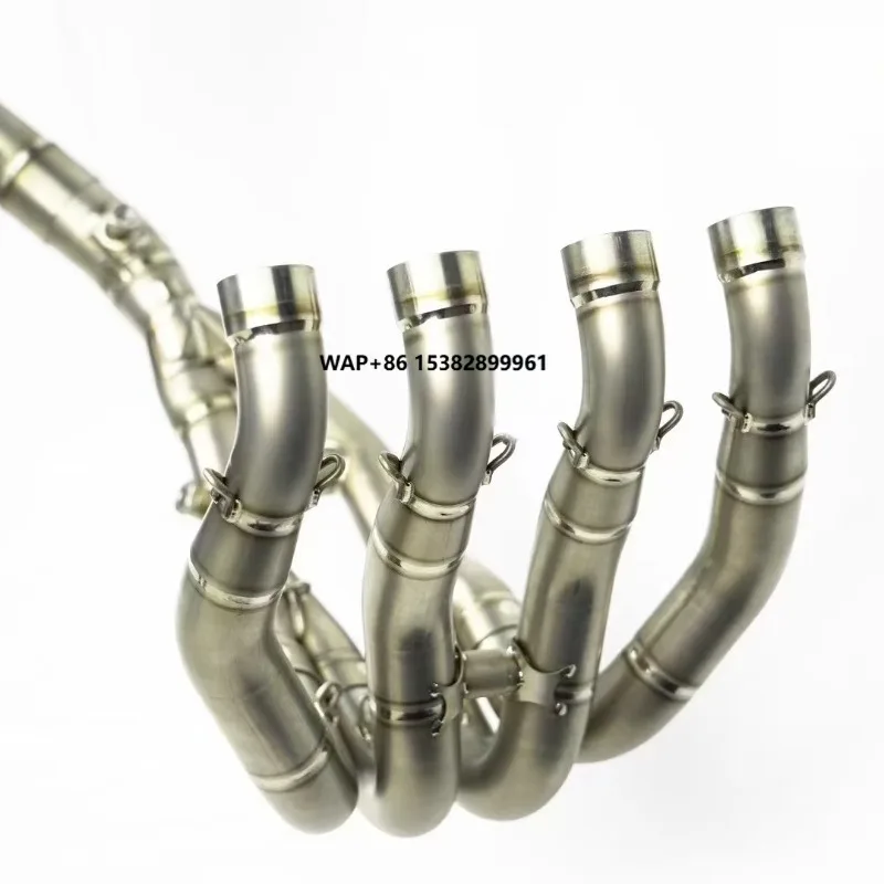 YZF R1/MT10 Full-Range Silver Titanium Alloy Modification Special Pipe Motorcycle Exhaust