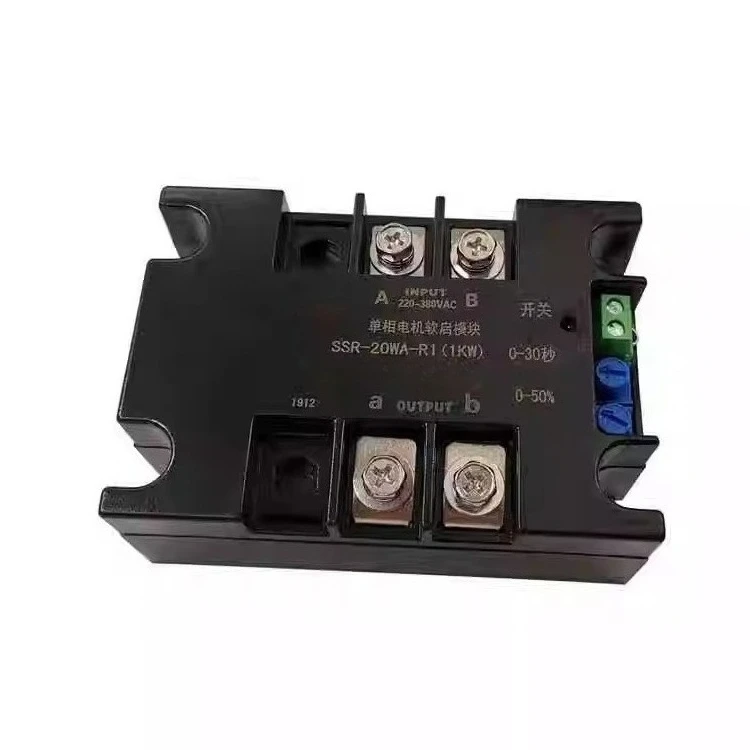 

Single Phase Motor Soft Starter Soft Start Module Two Phase Motor For SSR-20WA-R1