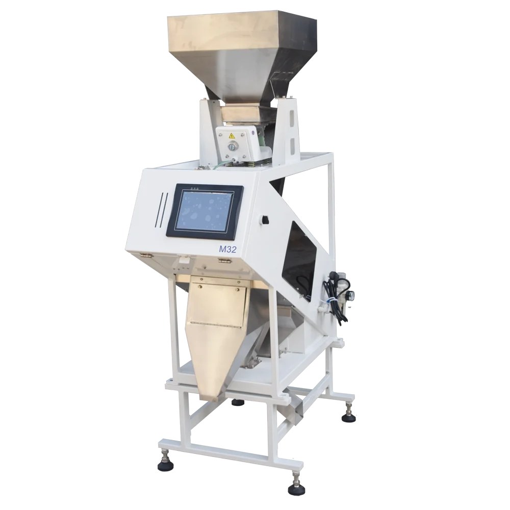 Mini Rice Optical Sorter by Color 50-150kg/h Coffee Beans Color Sorting Small Grain Sorter