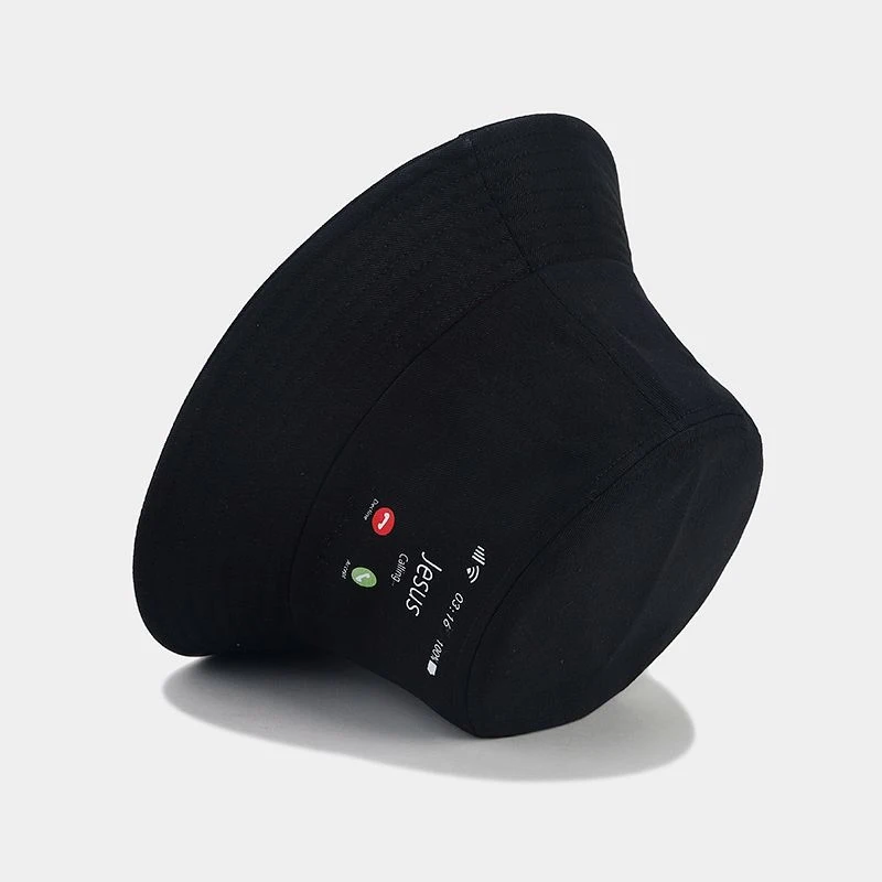 Jesus Calling Funny Print Bucket Hat Unisex Casual Sun Hat for Christian Believers and Daily Wear