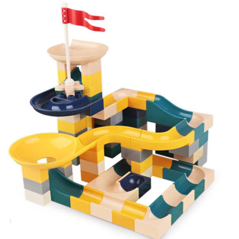 Children Classic Building Plastic Gear Blocks City Creative Bricks Preschool Education Kids Toys Block Intelligence Development