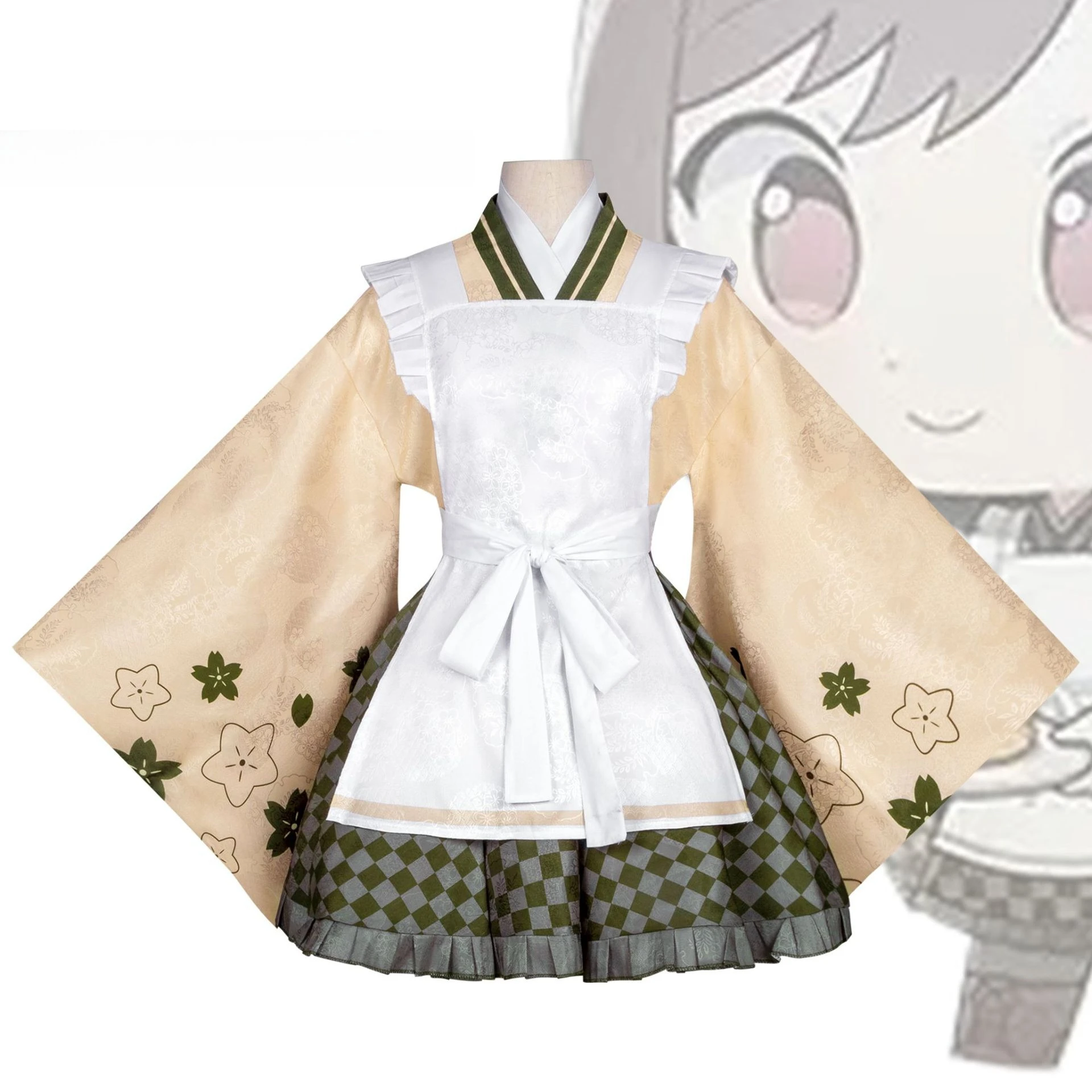 

Project SEKAI Colorful Stage feat Shinonome Ena Kimono Cosplay Costume Anime Outfit for Halloween Graduation Season Party Dress