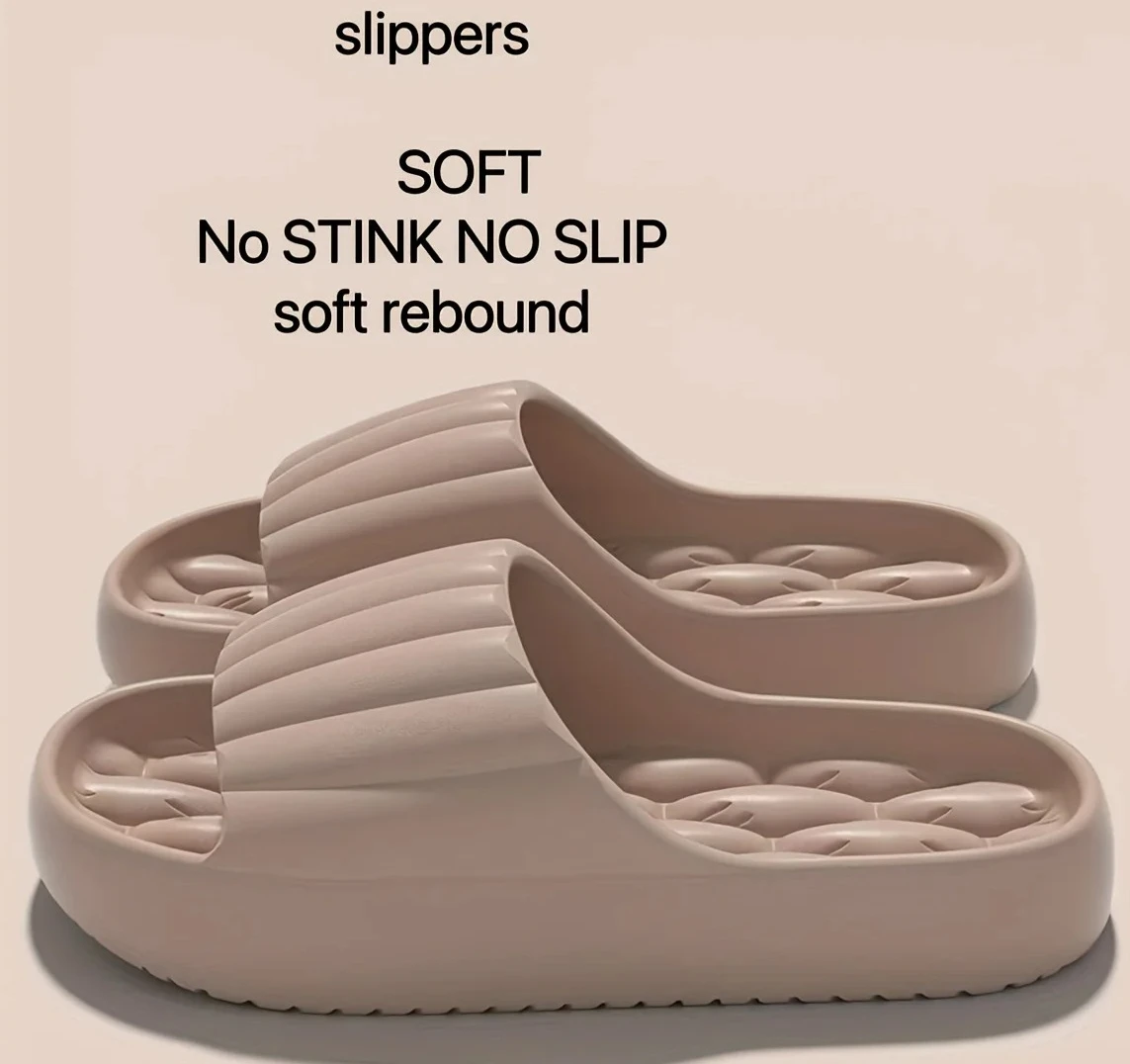 Slippers Women's EVA Slide Slippers - Soft Comfortable Non-Slip Indoor/Outdoor House Shoes， Washable All-Season Design