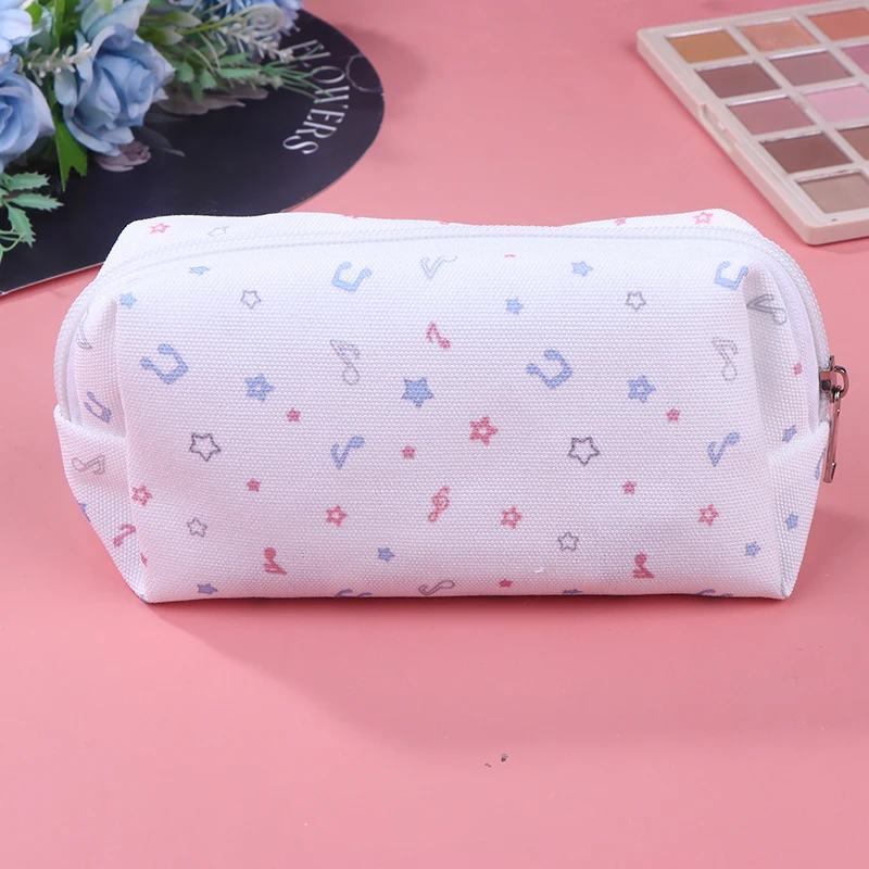 Star Notes Decorated Cute Pencil Box; Cartoon Cat Design; Large Capacity For School Office Supplies; Best Student Gifts.