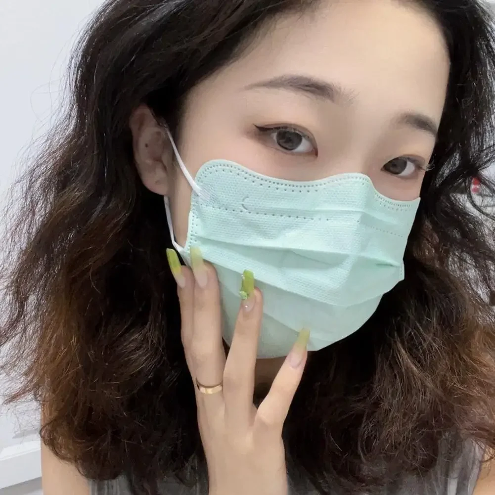 일회용 선 스크린 마스크 사계절 남성 여성 패션 마스크 보호 얼굴 여성 여성 커버 모양