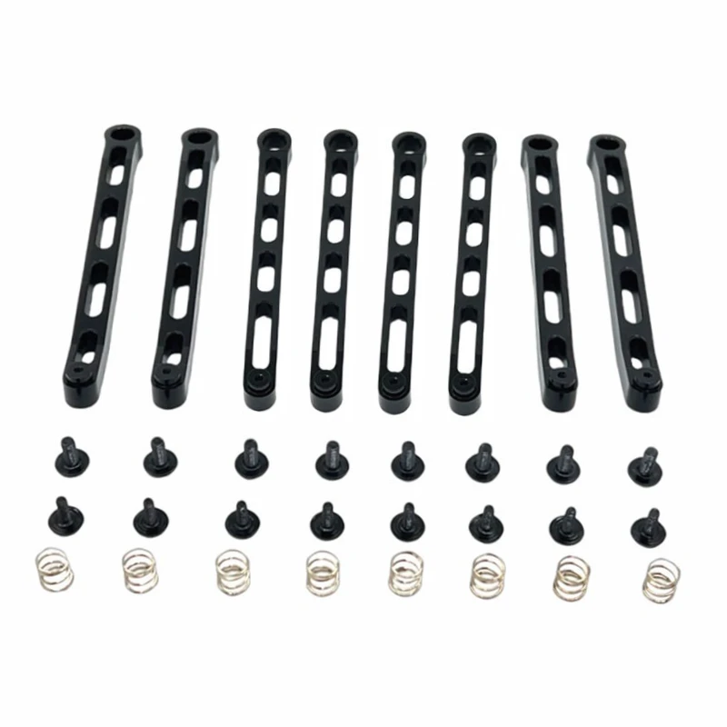 RC Car Metal Upgrade Modified Parts Chassis Fixed Tie Rod Fit for MN 1/12 Tank 300 MN168 MN78 RC Car Accessories