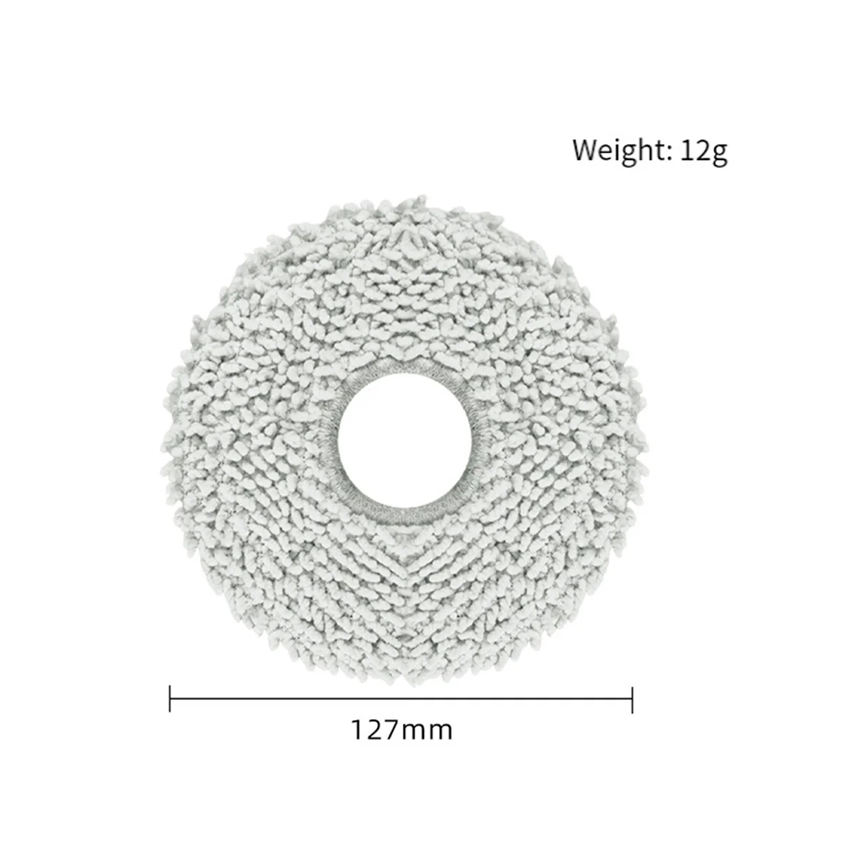 10 pz panno Mop per Dreame Bot L10S Ultra/ S20 / S10 Pro / X10 per Roborock Q Revo per Mijia B101CN Robot aspirapolvere