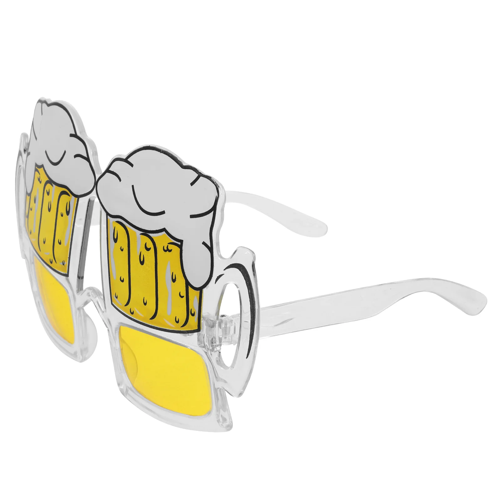 Beer Glasses Unique Mug Design Luau Party Hawaiian Sunglasses Flashing Funny or Festival Tropical