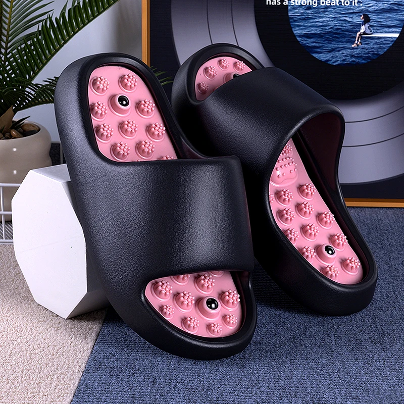 Fußmassage-Hausschuhe für Frauen, Akupressur-Pantoffeln für den Hausgebrauch, Lässige Fußstressabbau-Sandalen, Outdoor-Strandsandalen – Detail 13