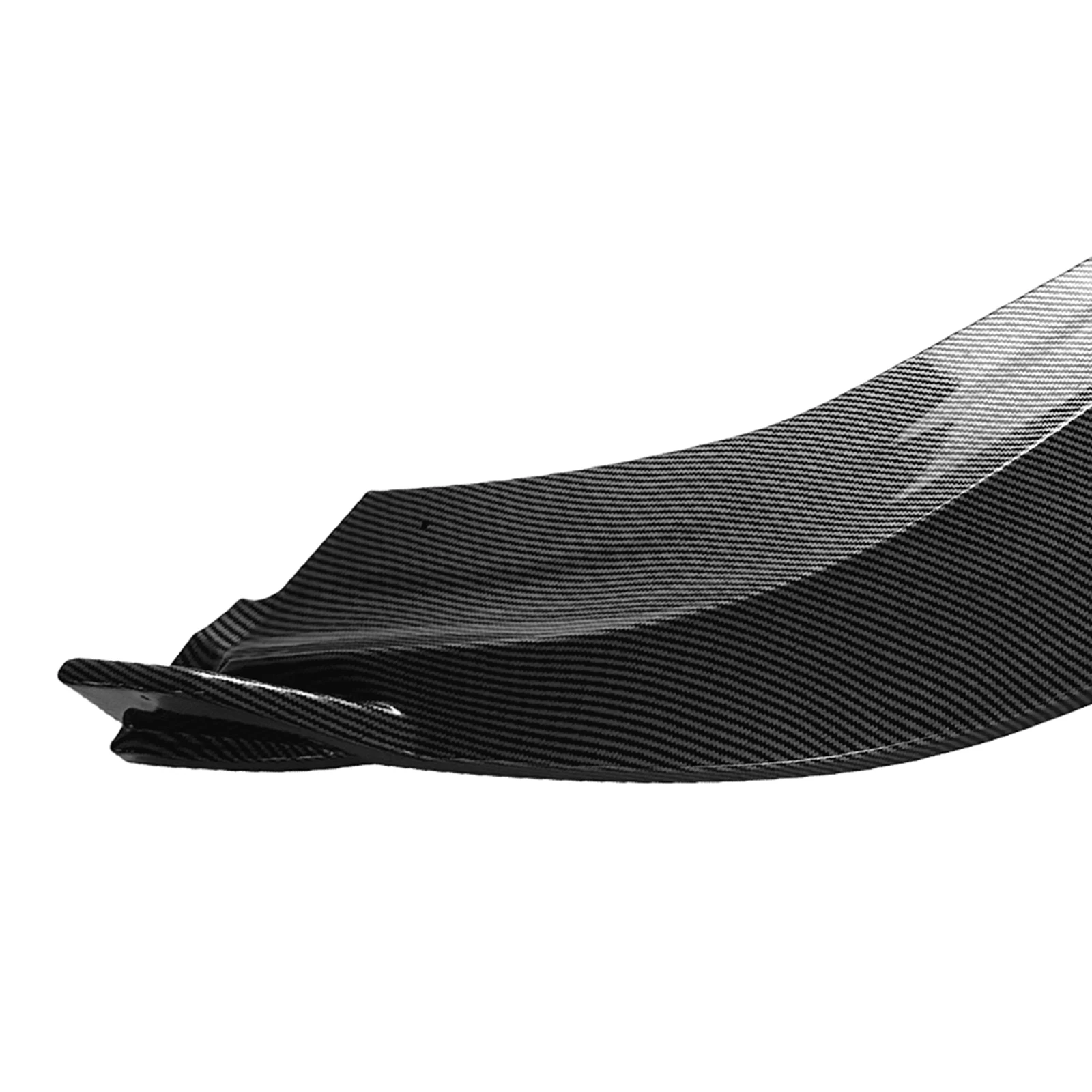 

For Skoda Octavia MK2.5 2008-2012 Car Front Bumper Lip Spoiler Splitter Gloss Black/Carbon Fiber Look Car Modification Part