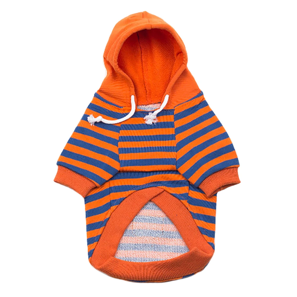 

Cute Pet Dog Clothes Striped Costume Breathable Cotton Outfit For Small Dogs Festival Party Wedding New Year Costume Pet