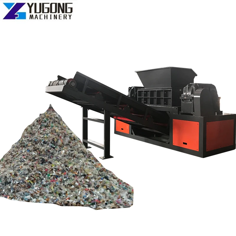 YG High Quality Waste Bucket/Barrel/Bottle/Lump/Can Plastic Shredder Machine