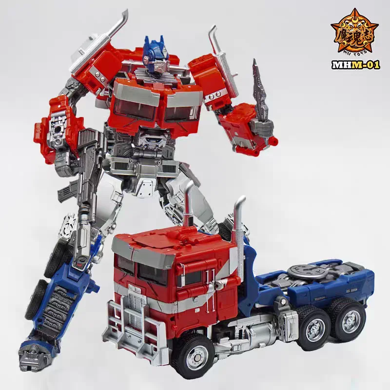 

Bandai Mhz Toy Deformation Robot Transformation Mhm-01op Commander Optimus Prime Movie 7 Ko Ss102 Simple Versions Action Figure