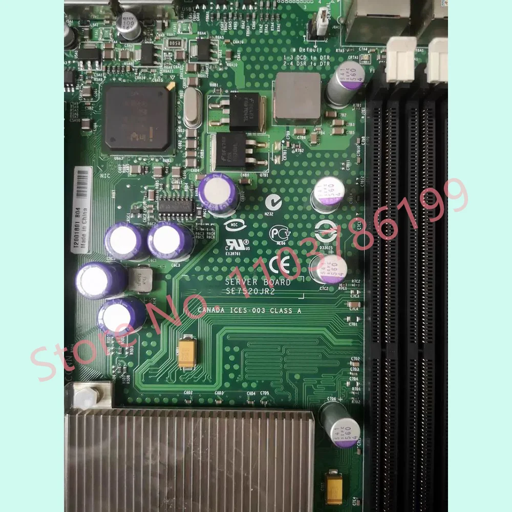 

604 Two-Way Server Motherboard DDR2 SE7520JR2