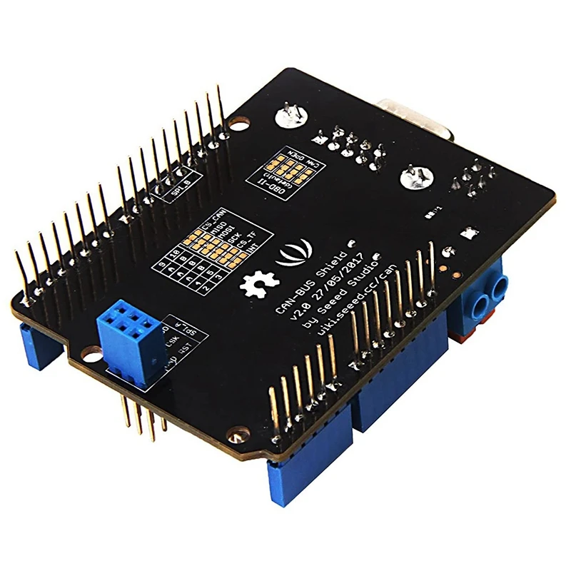 CAN-BUS Shield V2 Bus Expansion Board Auto Machine Tool Diagnostic Can Analyzer Compatible with for Arduino