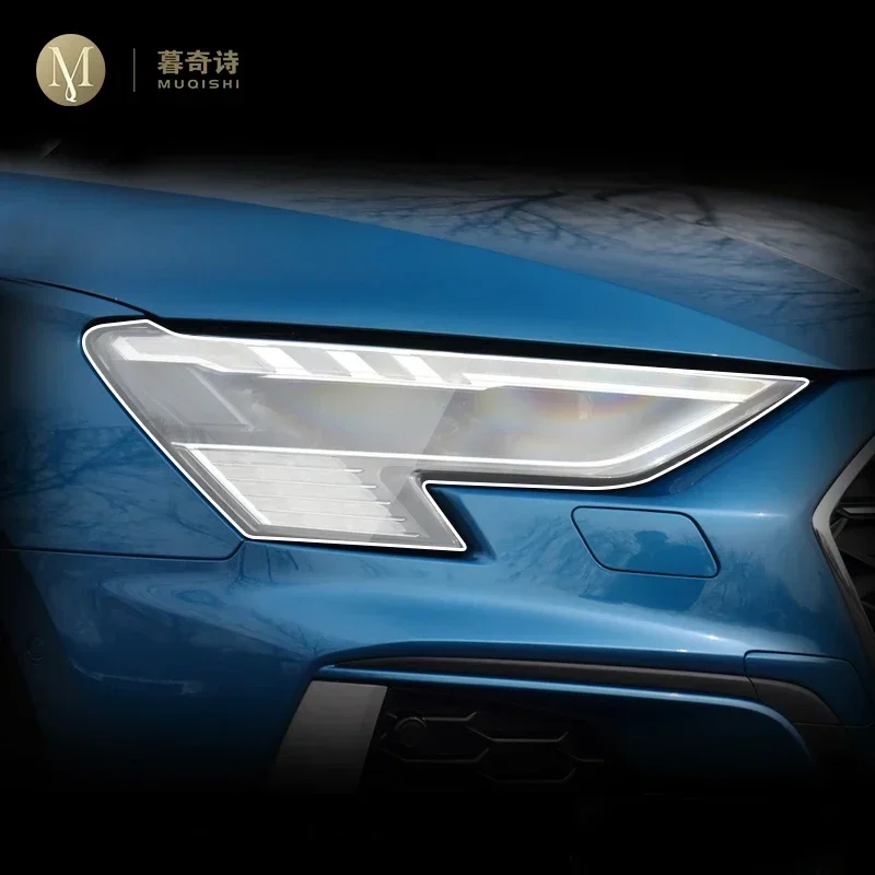 

Для Audi A3 8Y 2020-2025 автомобильные внешние фары защита от царапин ТПУ защитная пленка против царапин ремонтная пленка аксессуары ремонт PPF