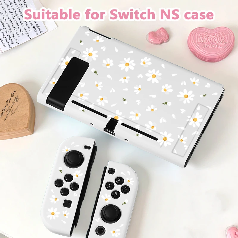 Printed protective case designed specifically for Switch NS/OLED,stylish console protector is scratch-resistant and drop-proof