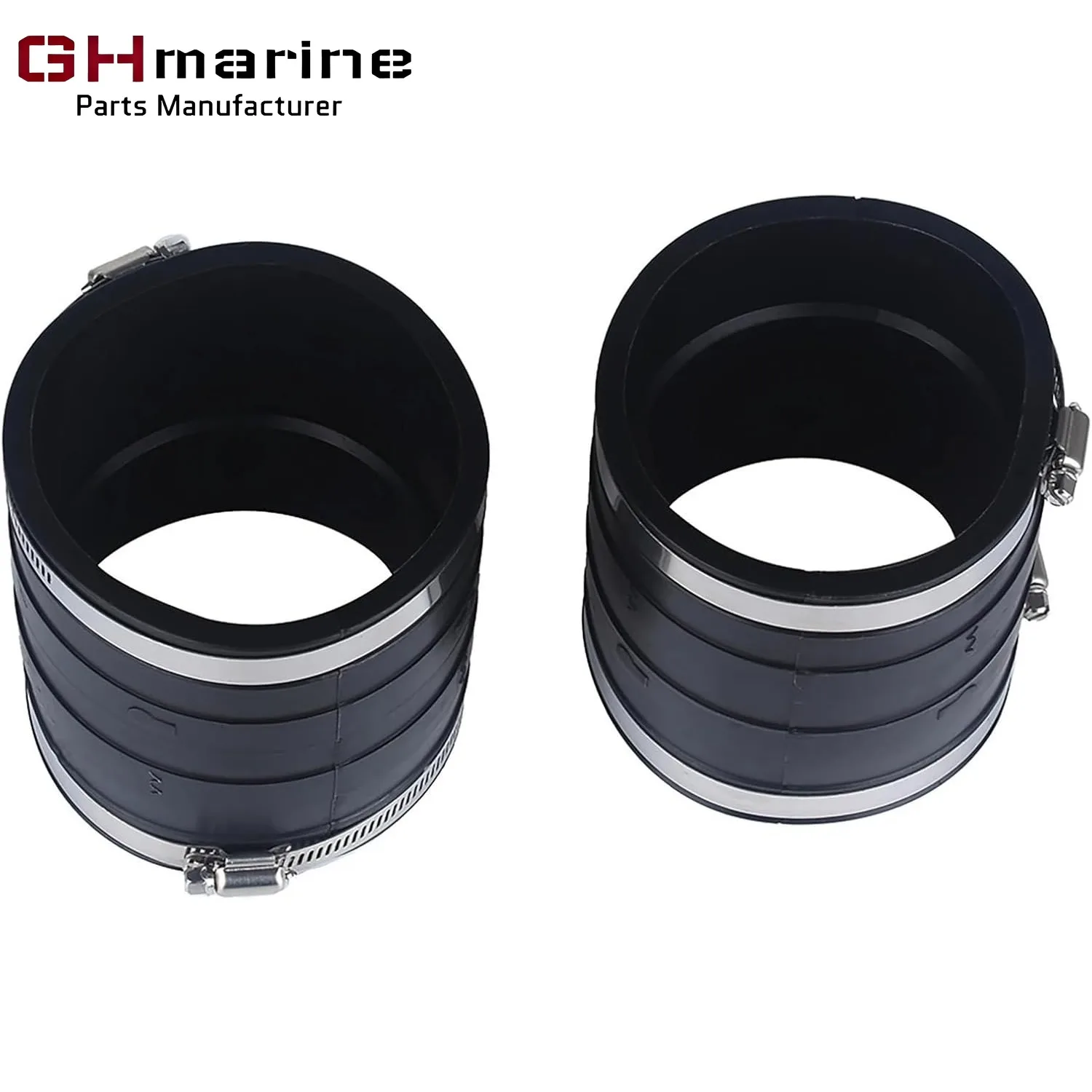 2 Pcs Upper Bellow Compatible With Fit For Volvo Penta OMC Cobra DPX 375 385 415 420 SX-A SX-M  V6 V8 4.3-8.2L 3852696 18-2779