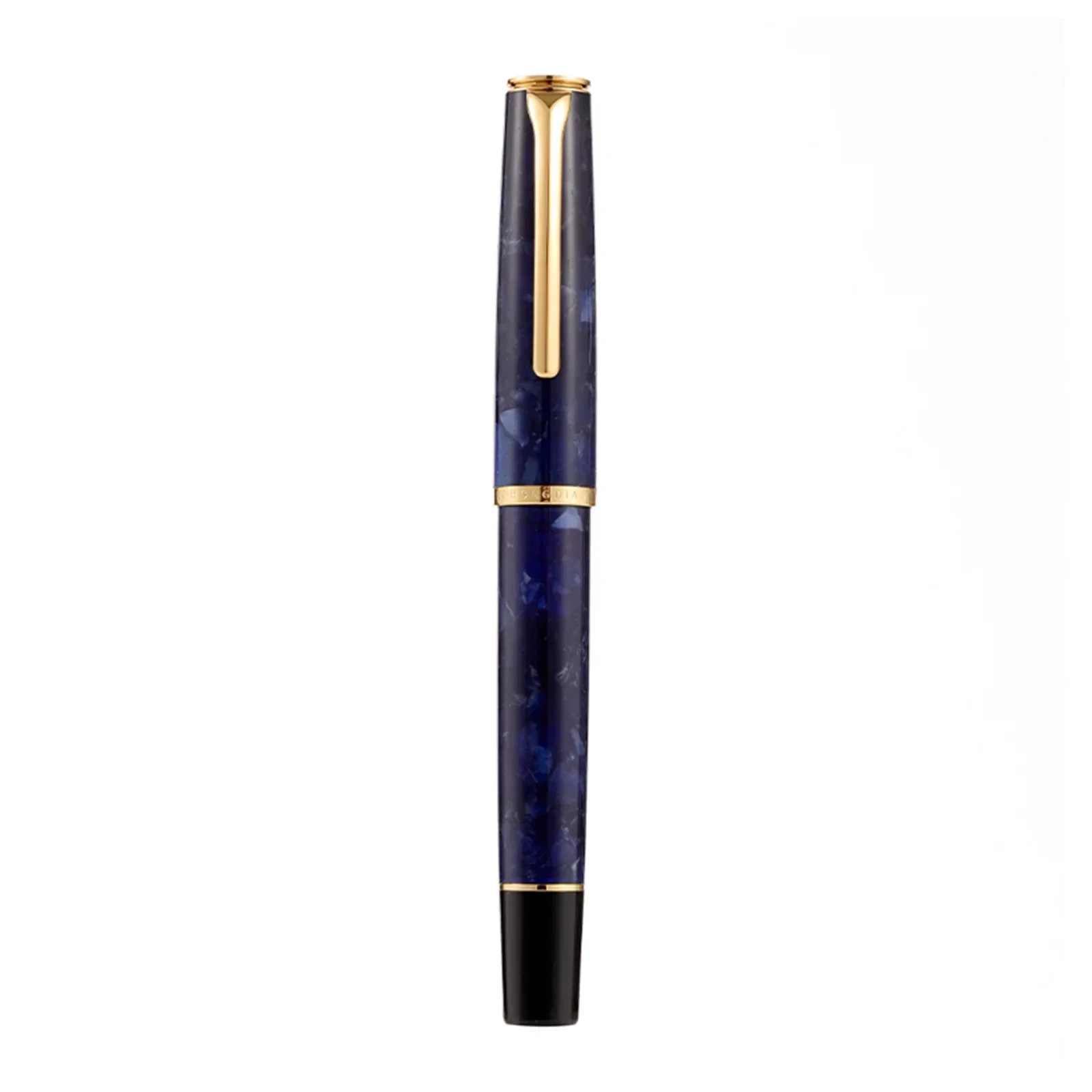 14-dian-Stylo plume N12, plume EF F, stylo cadeau acrylique haut de gamme pour étudiants en affaires, stylos à encre d'écriture à piston, fournitures scolaires et de bureau