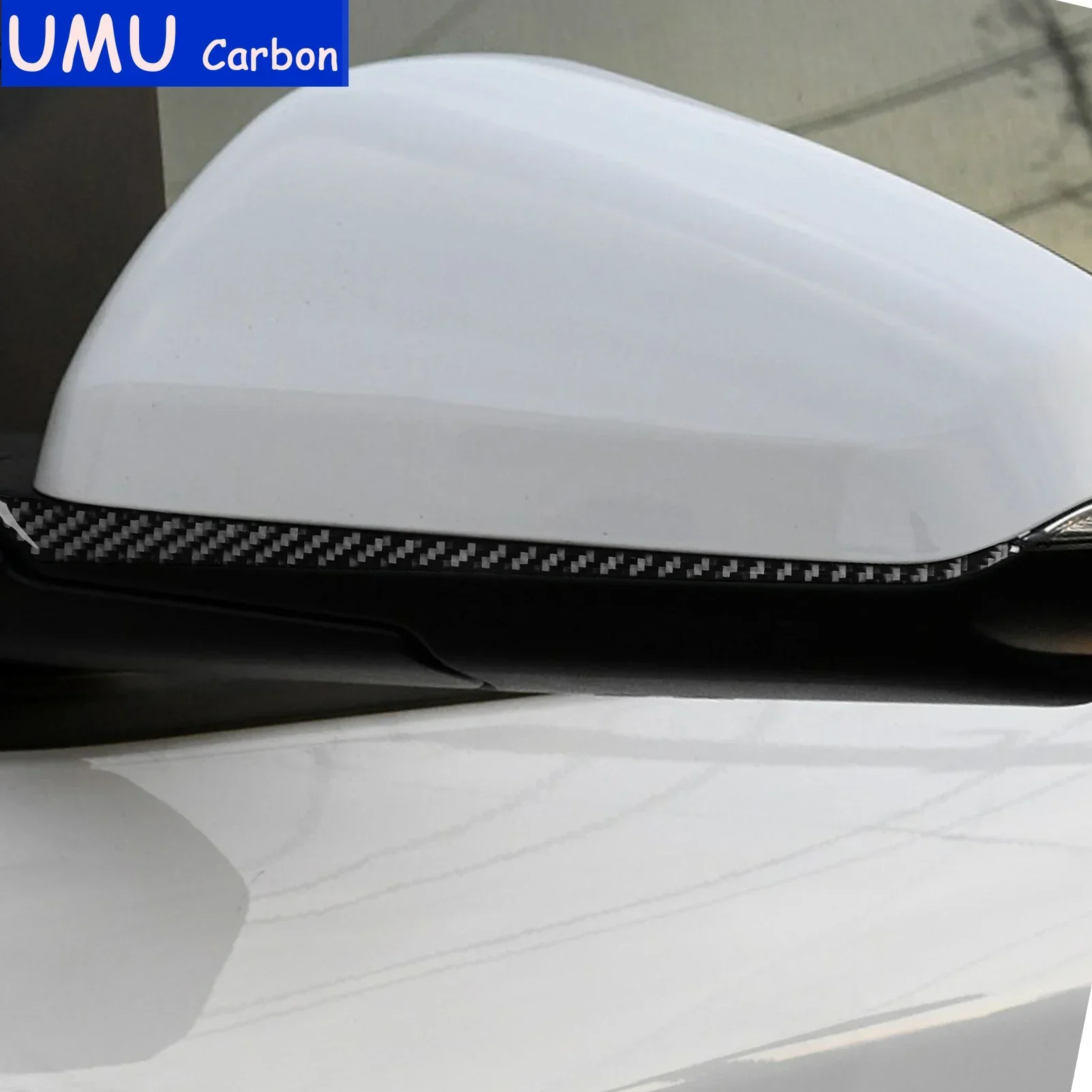 For Chevrolet Trailblazer 2018—2022 Real Carbon Fiber Car Review Mirror Protector Cover Trim Sticker Decorative Accessories