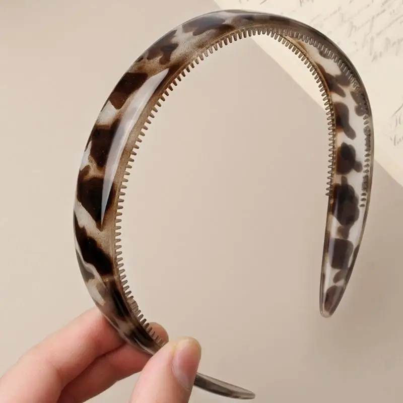  Elegant Wide Band Hair Hoop Smooth Surfaces No Pulling For Age