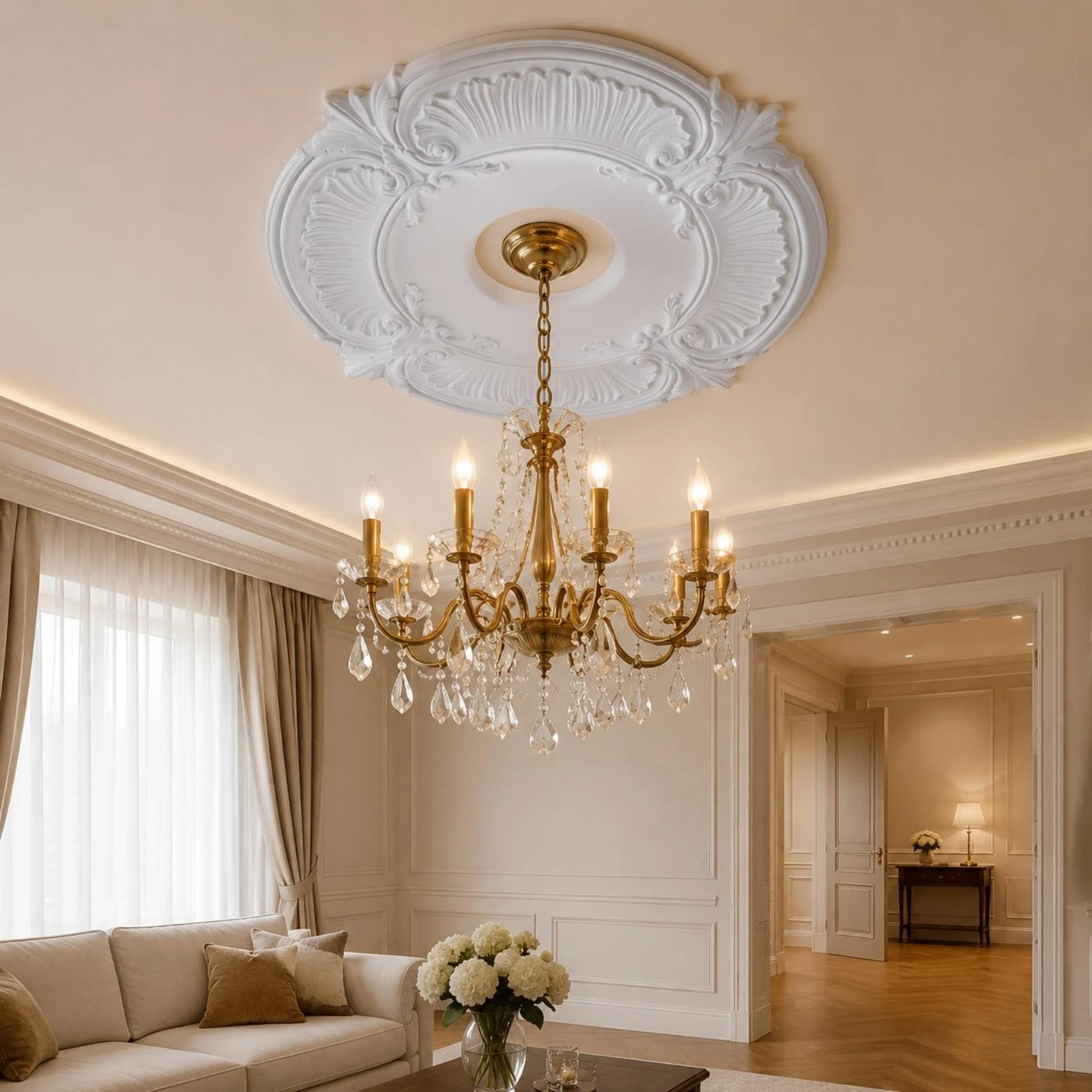 Okrągła ozdobna medalionowa pł – Lighting Decor recenzja i cena