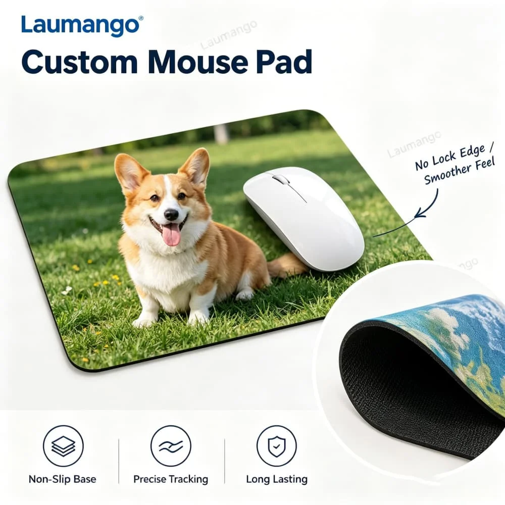 Small Mouse Pad Mousepad Anti-Slip Rubber Custom HD Print Computer Desk Mat Office Accessories Personalized Gamer Gaming