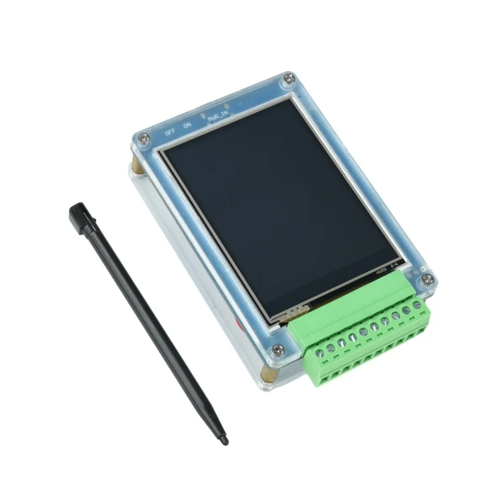 T23C Serial Debugging Tool with 2.8 Inch Touch Display Supports RS232 RS485 Interfaces and Hex/ASCII Mode Switching