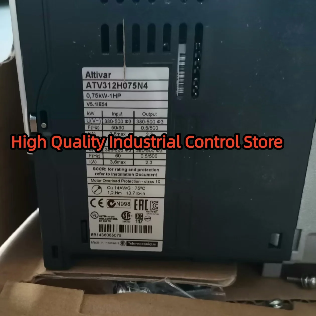

Brand new ATV312H075N4 ATV312HU30N4 Inverter