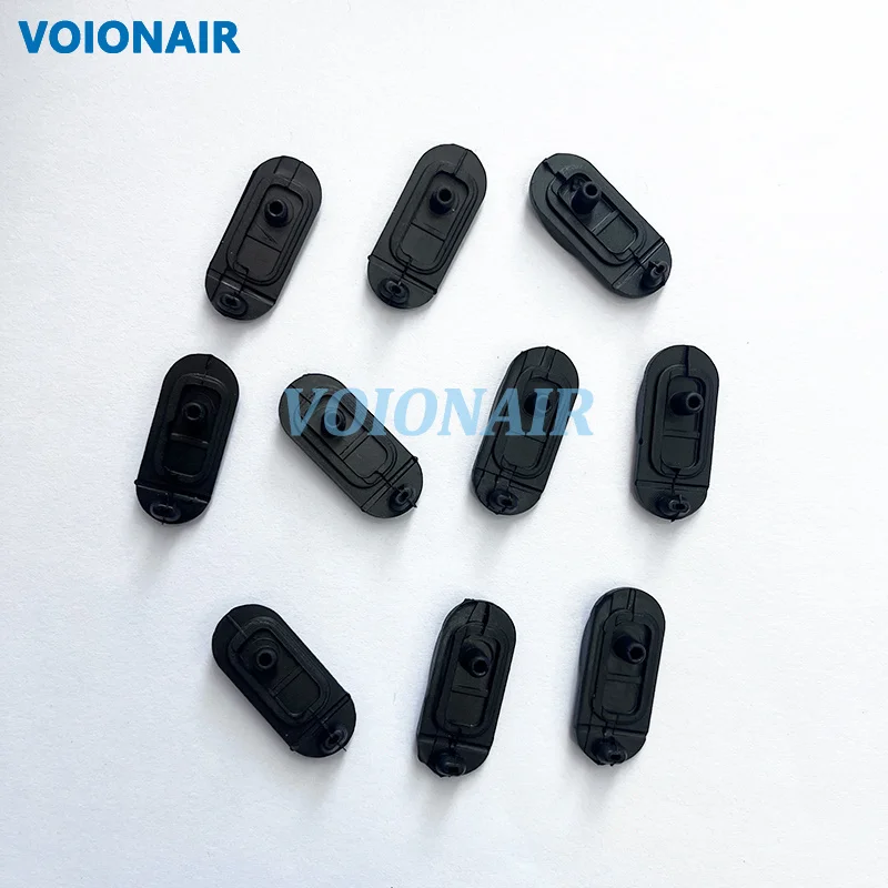 VOIONAIR 10pcs Dust Cover Earphone Jack Side Cover For Motorola Mag One A8 BPR40 Radio