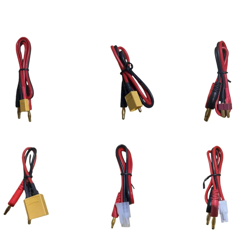 

Кабель-адаптер для балансировки зарядного устройства XT30, XT60, XT90, IMAX B6, B6, вилка AC B8, вставка T-образного штекера, кабель для зарядки с банановой головкой диаметром 4,0 мм