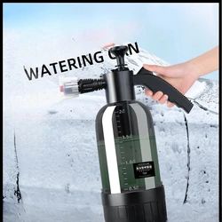 Car wash spray bottle 2L manual pump foam sprayer Manual pneumatic foam cannon, snow foam car wash spray bottle, window cleaning