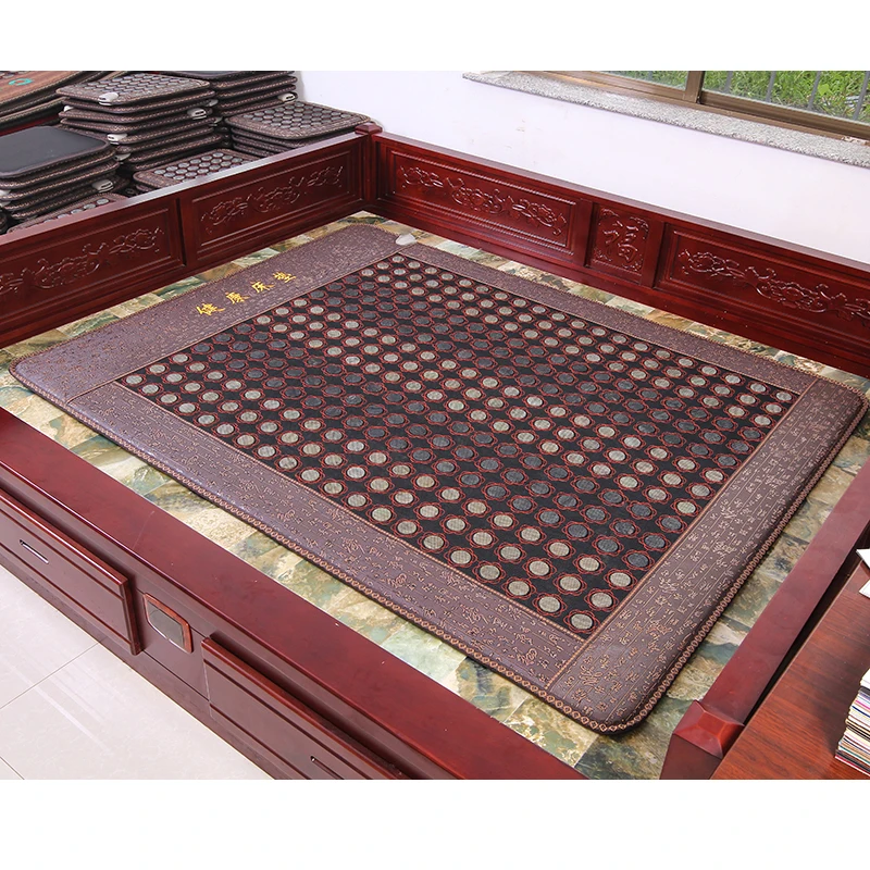 

Натуральный нефрит, турмалин, дальняя инфракрасная терапия, матрас с подогревом, каменная грелка для облегчения боли, восстановления тела, домашнее использование в спальне