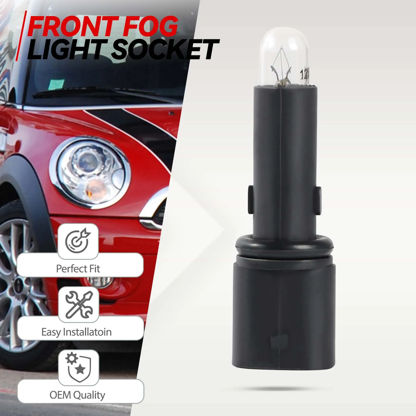 Car Parking Side Light Bulb Holders 63128380205 for BMW 3 Series E46 for Cooper R55 R56 R57 R58 R59 R60 R61 Automotive Lighting