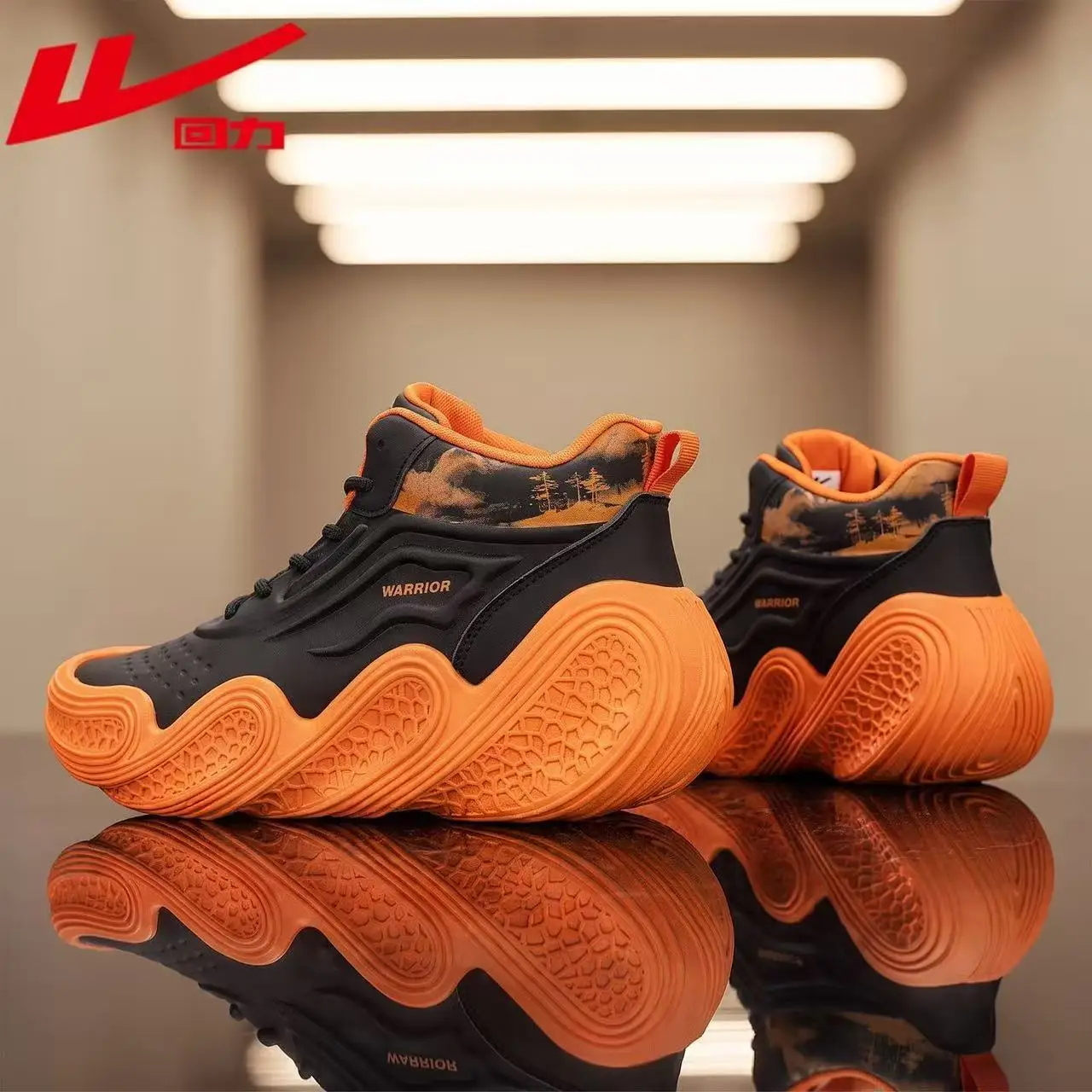 Warrior New Original Brand Men's Sneaker Trend Mesh Breathable Soft Design Sports Shoes Summer Walking Jogging Men Casual Shoes