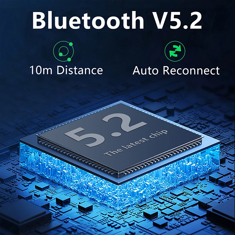 2 w 1 przenośny odbiornik nadajnik 5.2 Bluetooth 3.5mm AUX Stereo bezprzewodowy Adapter Audio z mikrofonem do słuchawek TV samochodowy sprzęt Audio