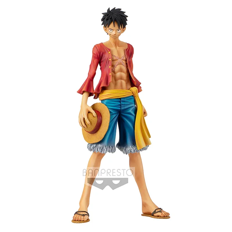 Original In Stock Bandai BANPRESTO Chronicle MSP One Piece Monkey D. Luffy Anime Action Figure Toy Gift Model Collection Hobby