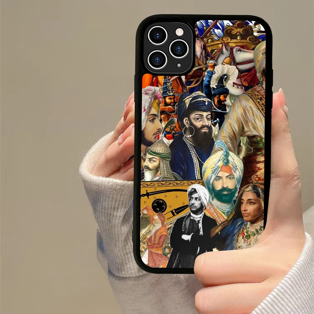 Nihang Singh Sikh Warrior Phone Case Silicone PC+TPU For Samsung S10 20 30 22 23 24 Plus Lite Ultra Cover