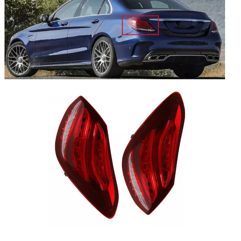 

For Mercedes W205 C-Class 2014-2018 Tail Light C180 Brake Lamp 2059060357 2059060457 Exterior Upgrade Replacement Accessories