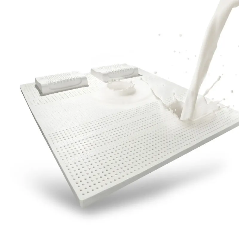 

# Hot Customized Service Euro Top Queen Size 180*200 Size 6 Inch High Elastic Massage Natural Latex Mattress Roll Up In A Box