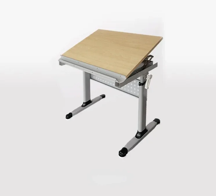 Art Drawing Table Hand Shake Lift Studio Designer Studio Lift Table Engineer Workbench Drawing Table