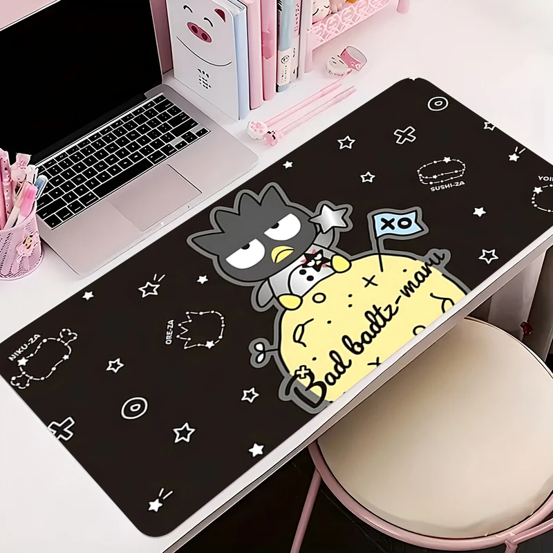 

Mouse Pad Anime Non-Slip Rubber Mousepad Soft Office Desk Mat Gaming PC Accessories Large Gamer Bad B-badtz M-maru Keyboard Mat