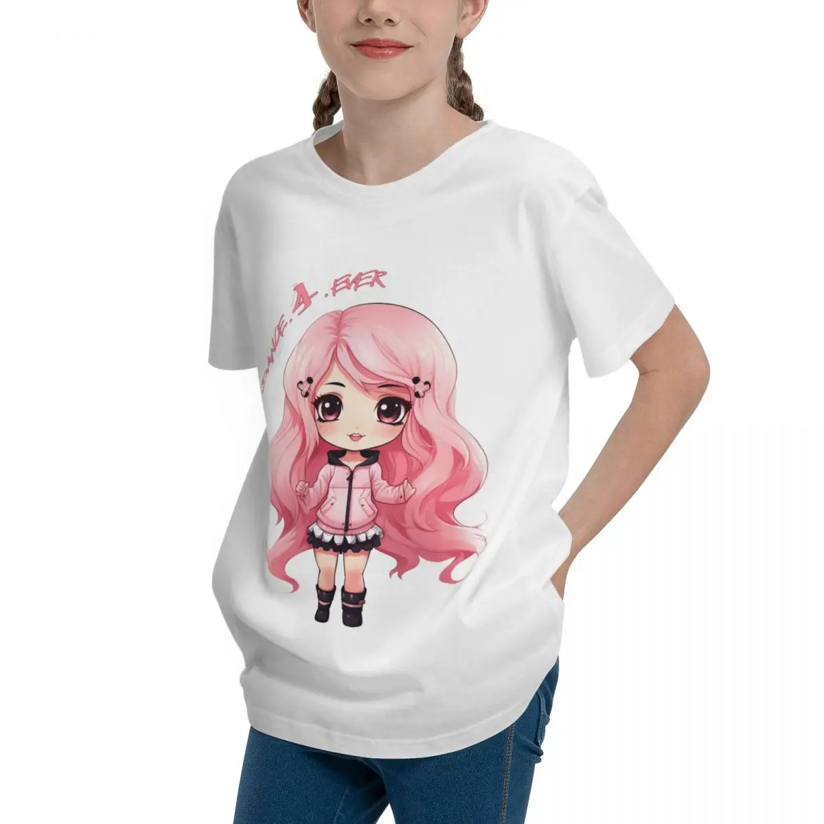 Chibi For Sale 5minArtStudio (2) High quality Tshirt Novelty Casual Leisure Fresh Adolescents T-Shirt