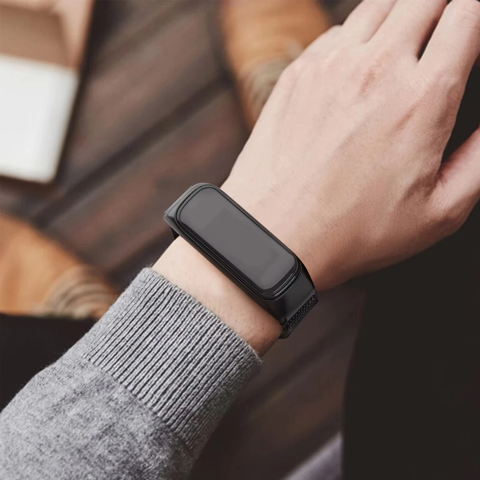 Elegant Metal Magnetic Strap For Samsung Galaxy Fit 2 Band Bracelet For Samsung Galaxy Fit 2 Watchband Wristband Replacement