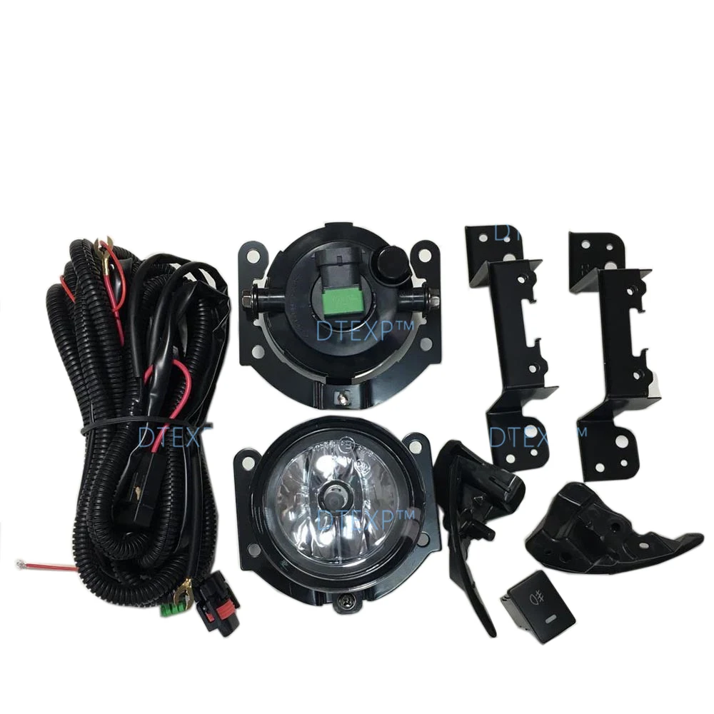 

1 Full Kit Fog Lamp Set For Mirage With Bulb Wire And Switch Attrage Fog Lights Kit For Hatchback Mirage Hatchback Led Drl