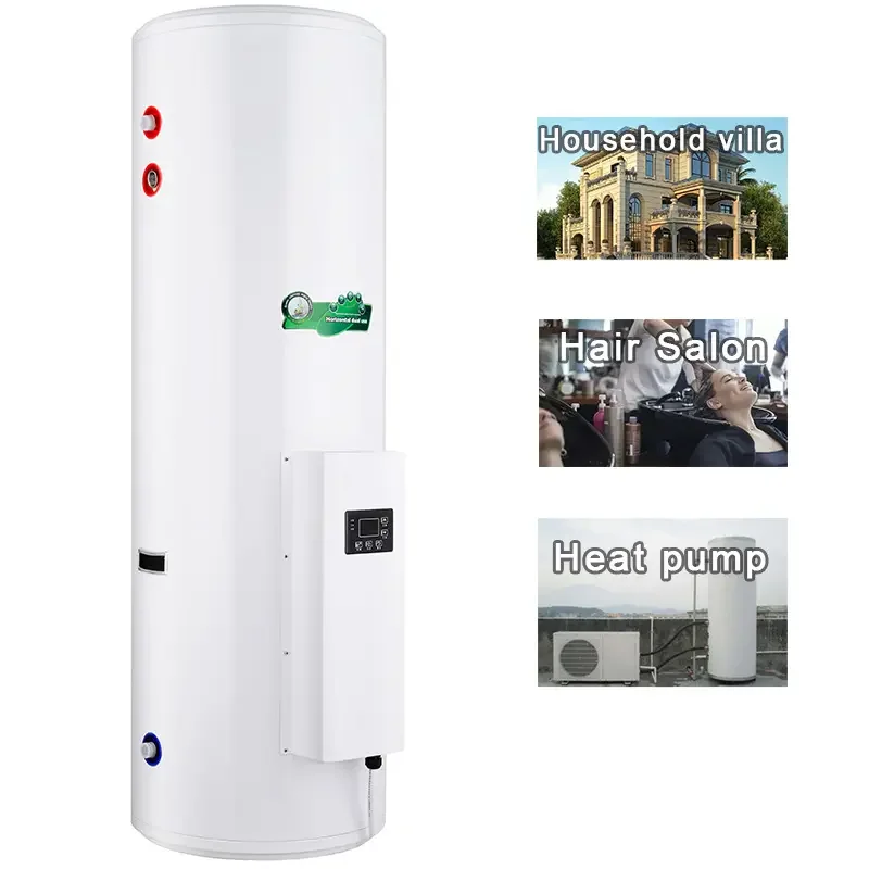 Factory Motel Hair Salon Household 150L 200L 300L 500L Large Capacity Stainless Steel Tank Hot Water Heater Electricity Storage
