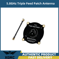 5.8GHz Triple Feed Patch Antenna SMA / RP SMA Directional Circularly Polarized Antenna for FPV Fatshark Goggles RC Drone